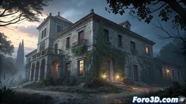 Recreación del Cortijo Jurado en 3ds Max: cuando el modelado 3D encuentra el misterio