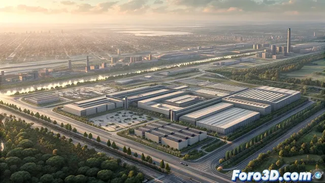 BYD y la revolución de las megafactorías: modelado 3D de un ecosistema industrial