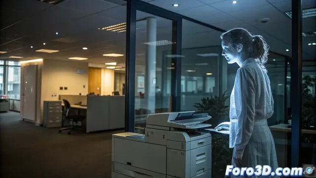 El misterio de la mujer fantasma en los edificios de oficinas de Madrid