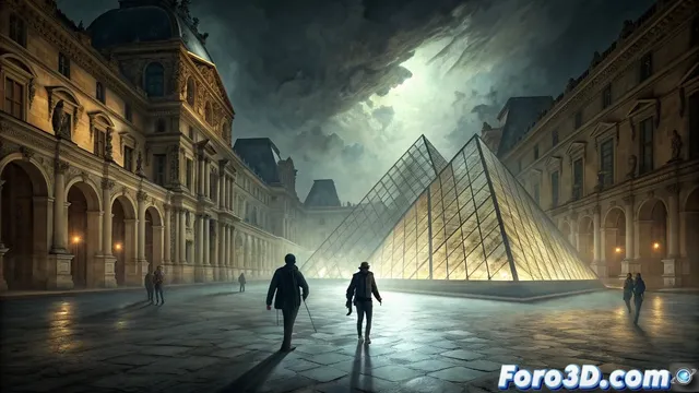 El Louvre despierta: las obras de arte toman vida para proteger su legado