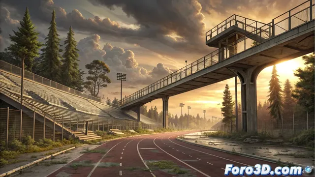 La pasarela efímera del Gran Premio de Europa en Valencia