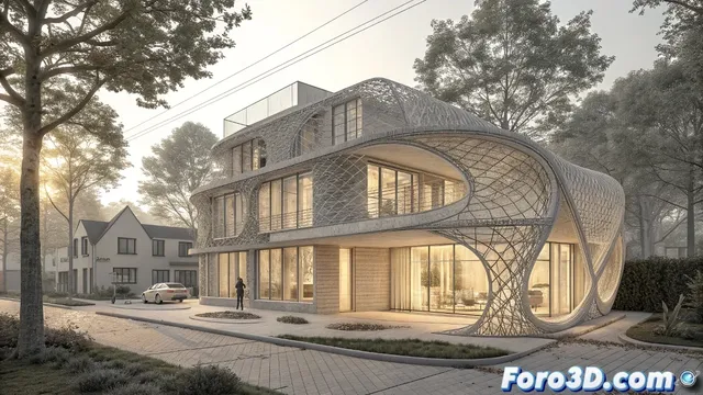Se entrega la primera casa íntegramente impresa en 3D a sus inquilinos en Eindhoven