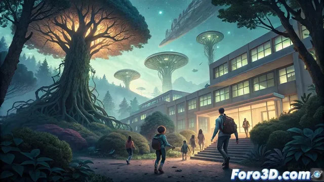 El fenómeno del cómic donde un instituto viaja a un planeta alienígena