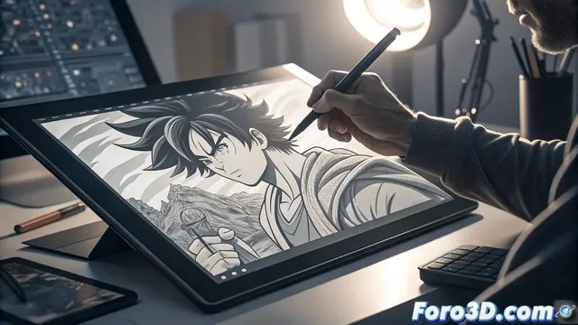 Dibujo de cómics y manga: fluidez y expresividad con la XP-Pen Artist Pro 16 Gen 2