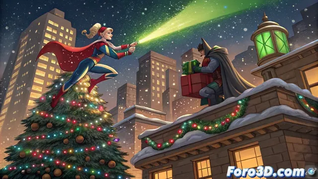 Un renacimiento navideño muy DC con Harley Quinn como anfitriona festiva