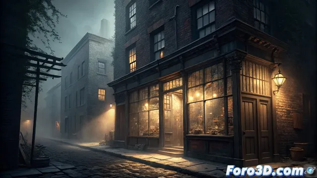 El mito de la tienda de antigüedades que desaparece y su representación visual