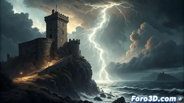 Recreación 3D de la Torre del Diablo de Cantabria: entre la leyenda y la arquitectura medieval