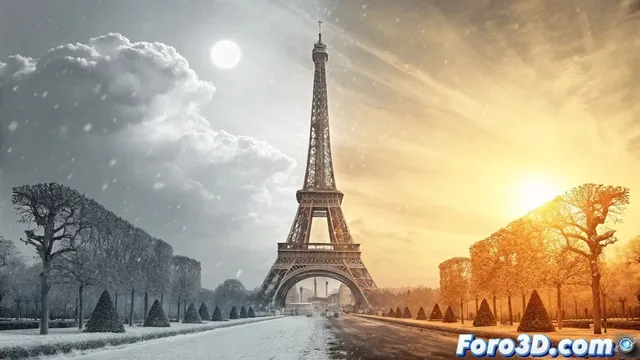 La Torre Eiffel puede ser 15 cm más alta en verano por expansión térmica del hierro
