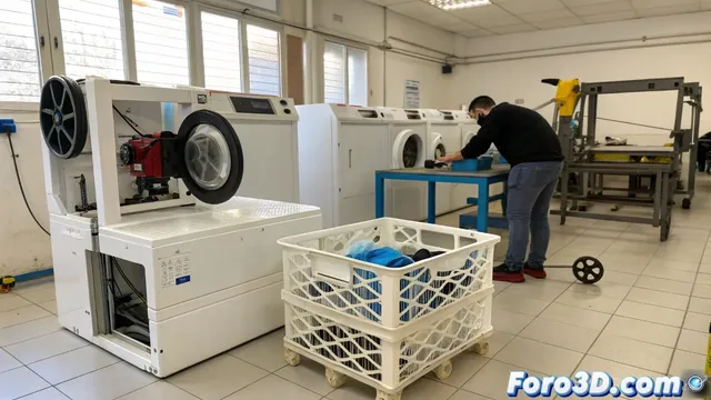 Lavanderías con impresora 3D para eficiencia operativa