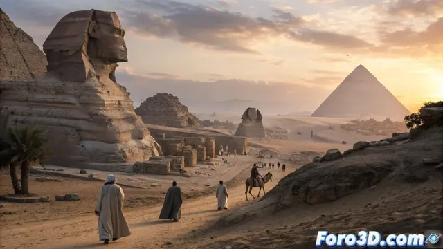 Trimaran VFX revive el esplendor faraónico en Leyendas de los faraones