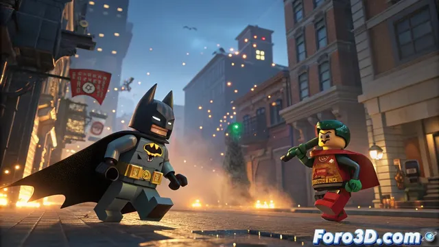 Lego Batman Legacy of the Dark Knight crea narrativa unica con animacion 3D y estilo Lego