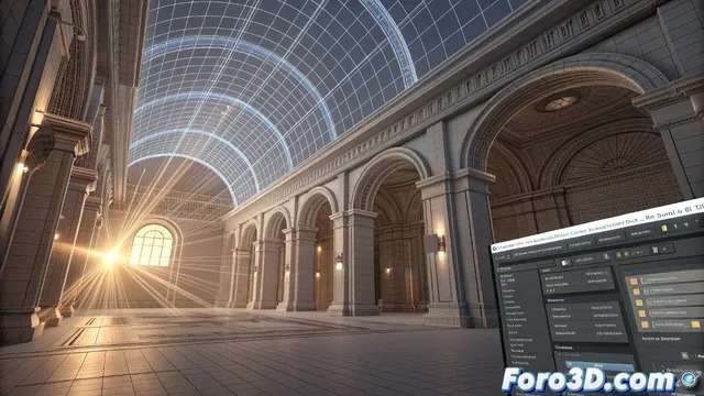 Configurar luces fotométricas en Maya con Arnold y Mental Ray