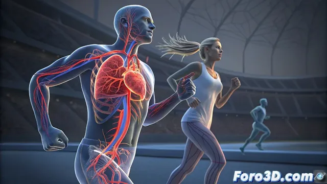Diferencias de género en ejercicio cardiovascular reveladas por simulación Ziva VFX