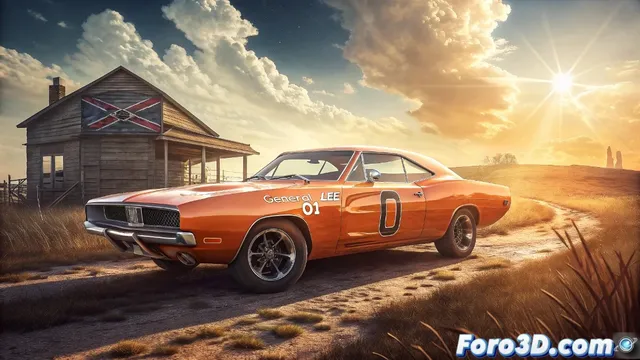 Subasta histórica del Dodge Charger General Lee de Dukes of Hazzard