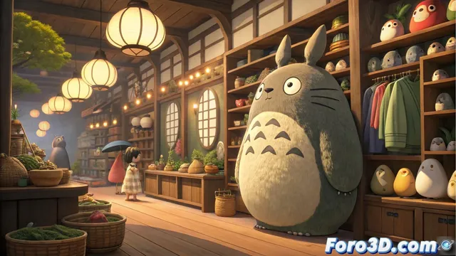 La tienda temporal de Studio Ghibli abre en París con productos exclusivos