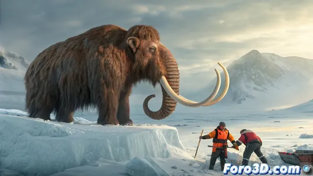 El descubrimiento de un mamut lanudo intacto en Siberia