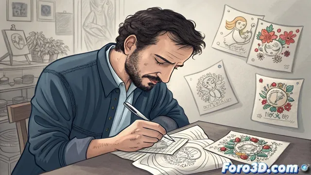 El arte de lo cotidiano y cómo Manuel Barragán convierte servilletas en obras maestras
