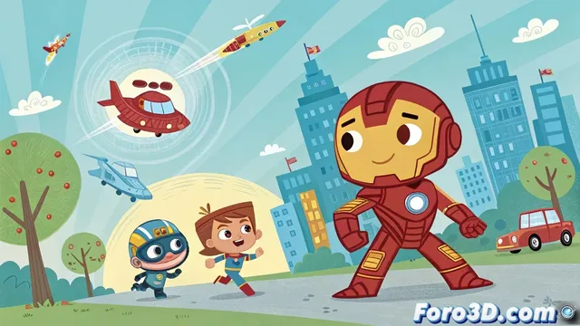 Iron Man y sus increíbles amigos: La primera serie animada de Marvel para preescolares
