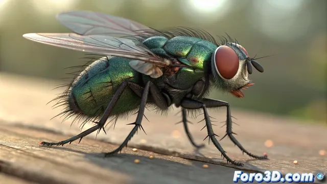 Crear una mosca cómica en 3ds Max