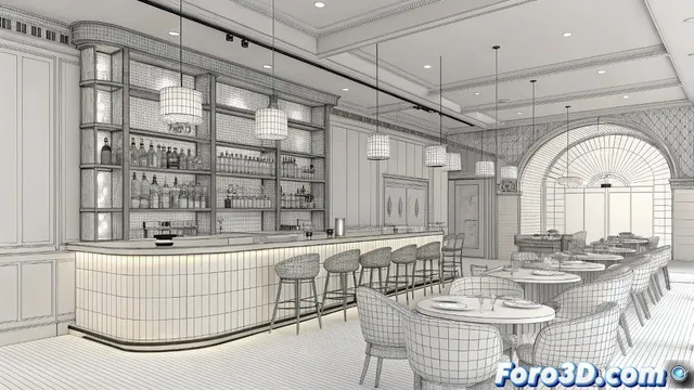 Conseguir acabado artístico en renders 3D más allá de los filtros básicos