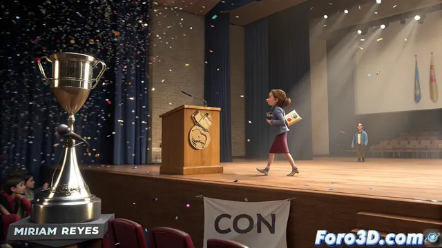 Recreación interactiva del Premio Nacional de Poesía en Unity