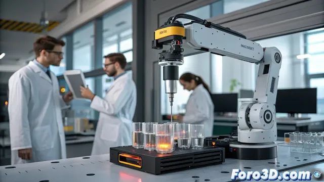 Innovación en impresión 3D de vidrio sin calor extremo