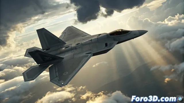El F-22 Raptor: análisis técnico y consejos para modelado 3D