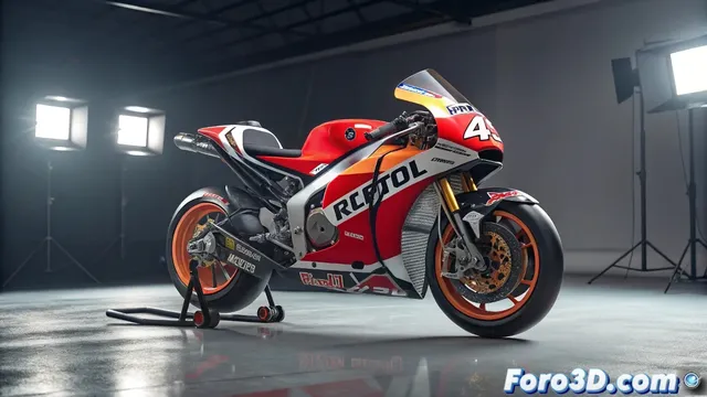 Modelado de una moto MotoGP en Blender: técnicas para alcanzar el podio digital