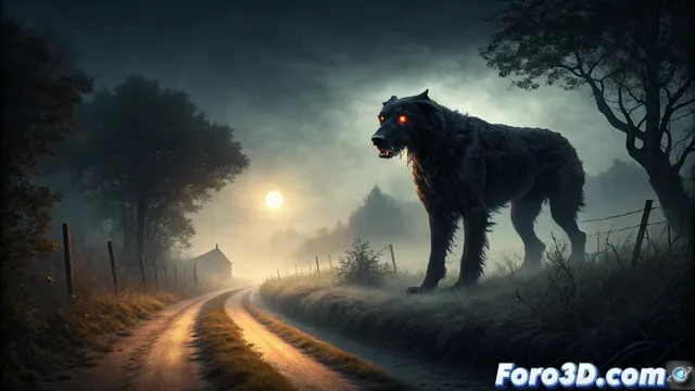 Black Shuck: leyenda y modelado 3D paso a paso