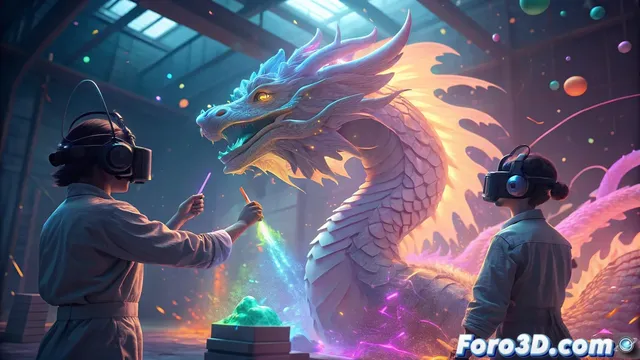 Open Brush transforma la experiencia artística individual en una aventura colectiva