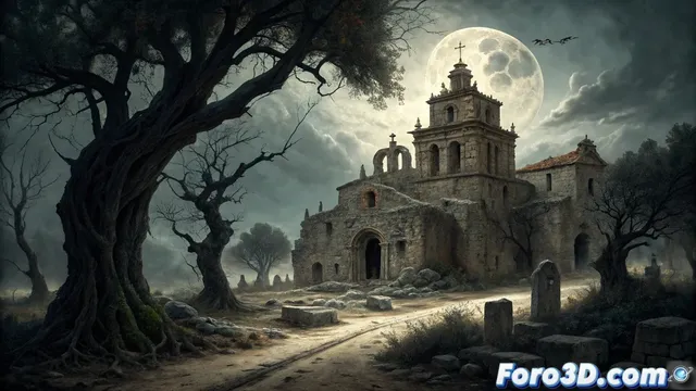 Recreación del Monasterio del Diablo en Adobe Premiere