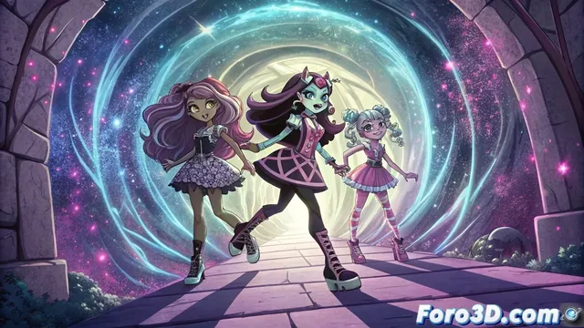 Monster High ingresa al multiverso en miniserie Boomuda Triangle