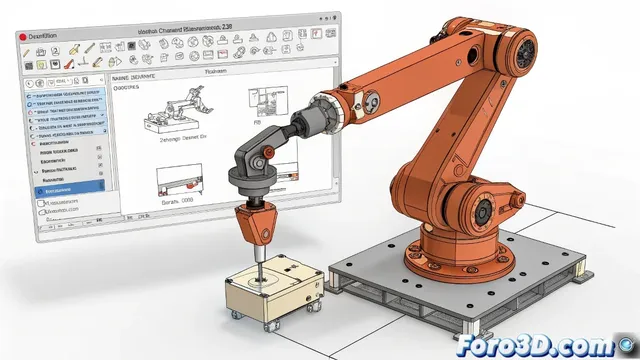 Lograr movimientos complejos en un brazo robótico con SketchUp
