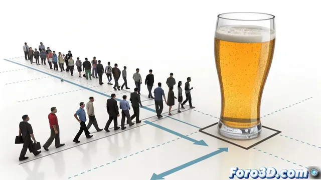 Cómo animar multitudes que forman figuras en 3D