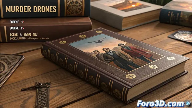 Murder Drones salta a la novela grafica con exitosa campaña en Kickstarter