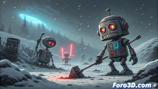Robots asesinos con humor negro