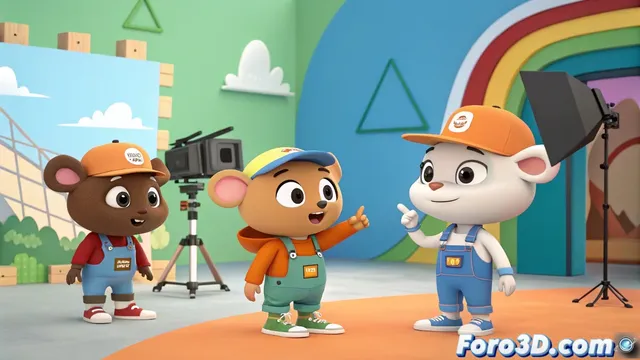 La herramienta de animación 3D cartoon para creadores ágiles
