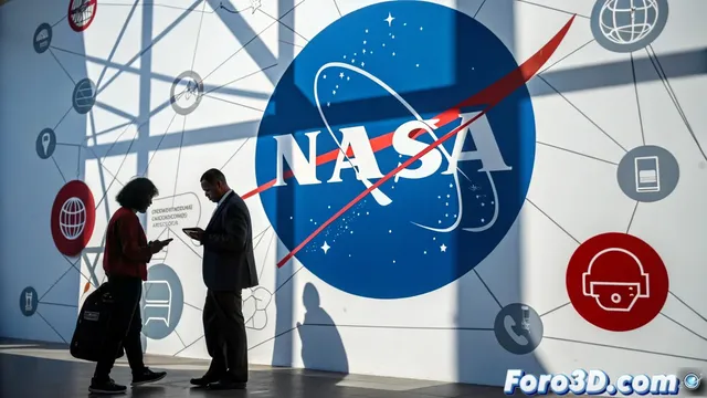 Ilustración de las restricciones de acceso de la NASA en Illustrator