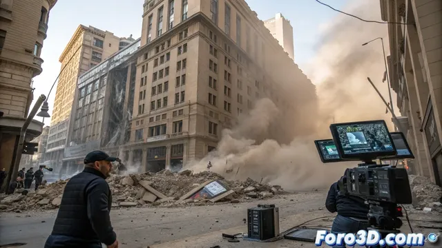 Netflix revoluciona los VFX con IA para el derrumbe en El Eternauta