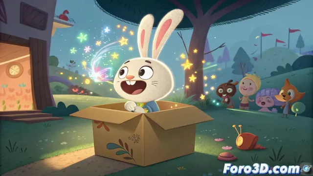 Not a Box serie animada que celebra el poder de la imaginación