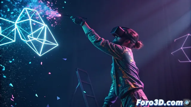 Tilt Brush evoluciona con nuevas funciones para pintura en realidad virtual
