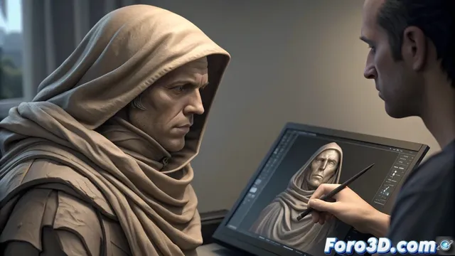 Novedades en el módulo de escultura de Blender 5