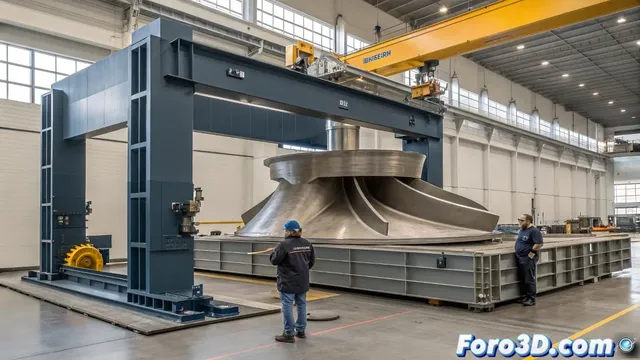 NREL incorpora impresora 3D de metal a gran escala para energías marinas renovables