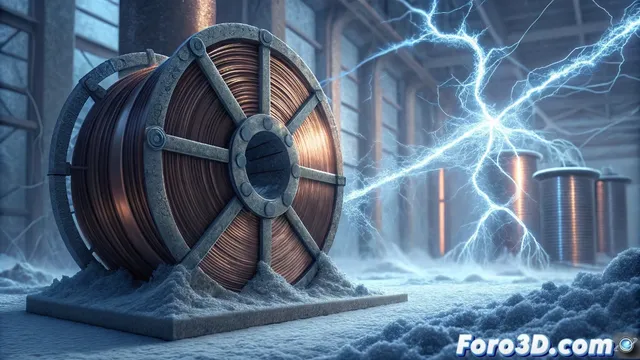 Descongelación electrostática con placas de cobre de alta tensión