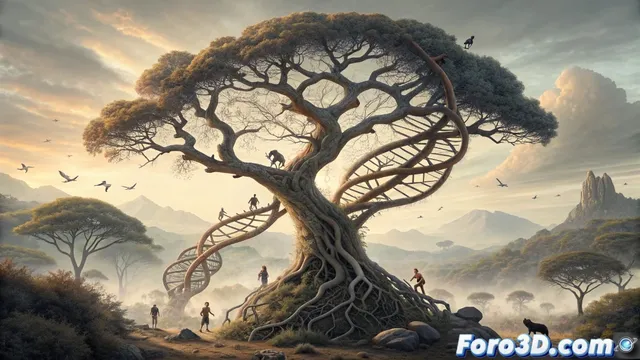 La evolución humana como red compleja de especies interconectadas