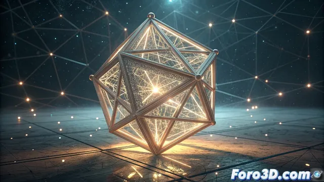 El modificador Wireframe en Blender: transformando mallas en estructuras alámbricas