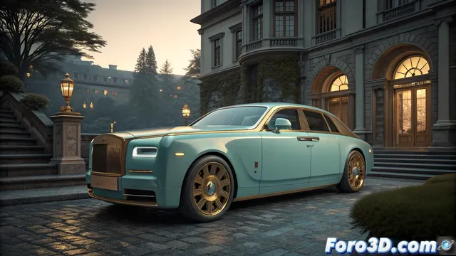 Keyvany transforma el Rolls-Royce Spectre en edición Tiffany