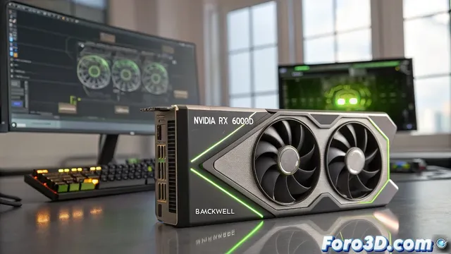 Nvidia rtx 6000d con gddr7 para diseño 3d y vfx