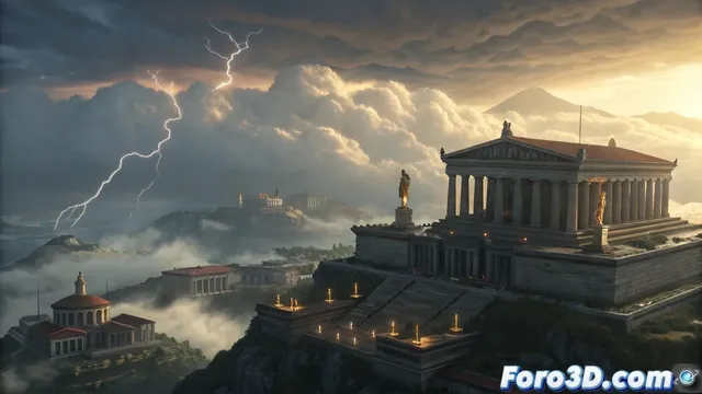 Olympo de Entropy Studio: cómo los dioses del VFX crearon un mundo mitológico