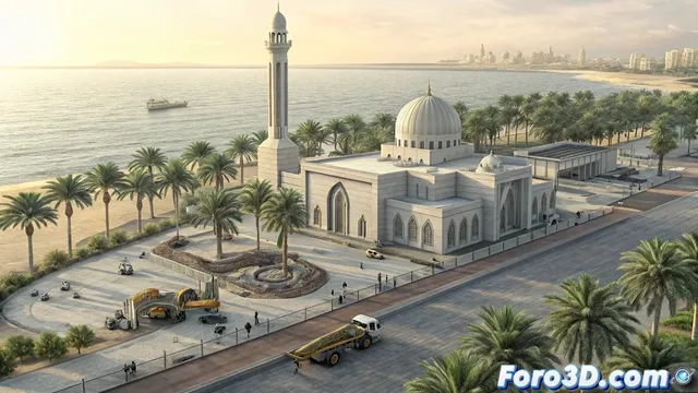 Omán inicia construcción de mezquita impresa en 3D